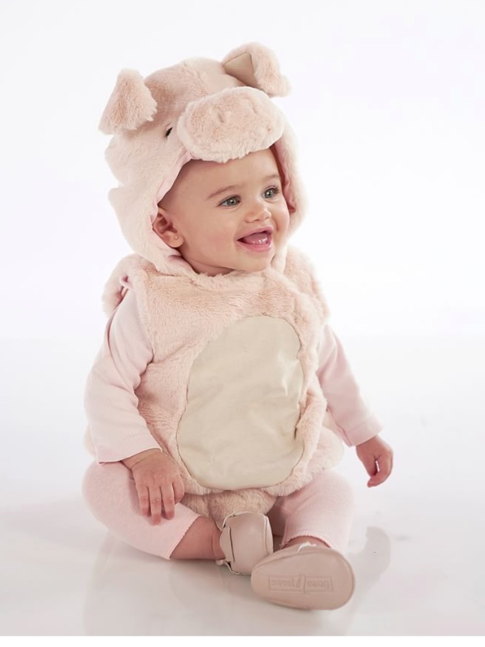 Pottery Barn Kids Baby Piglet Halloween Costume 0-6 mths